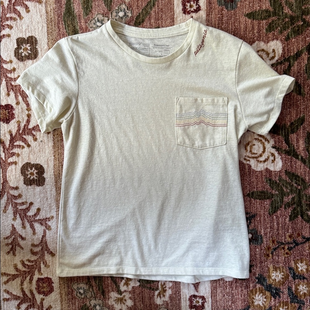Patagonia Women’s Light Yellow Responsibili-Tee - S